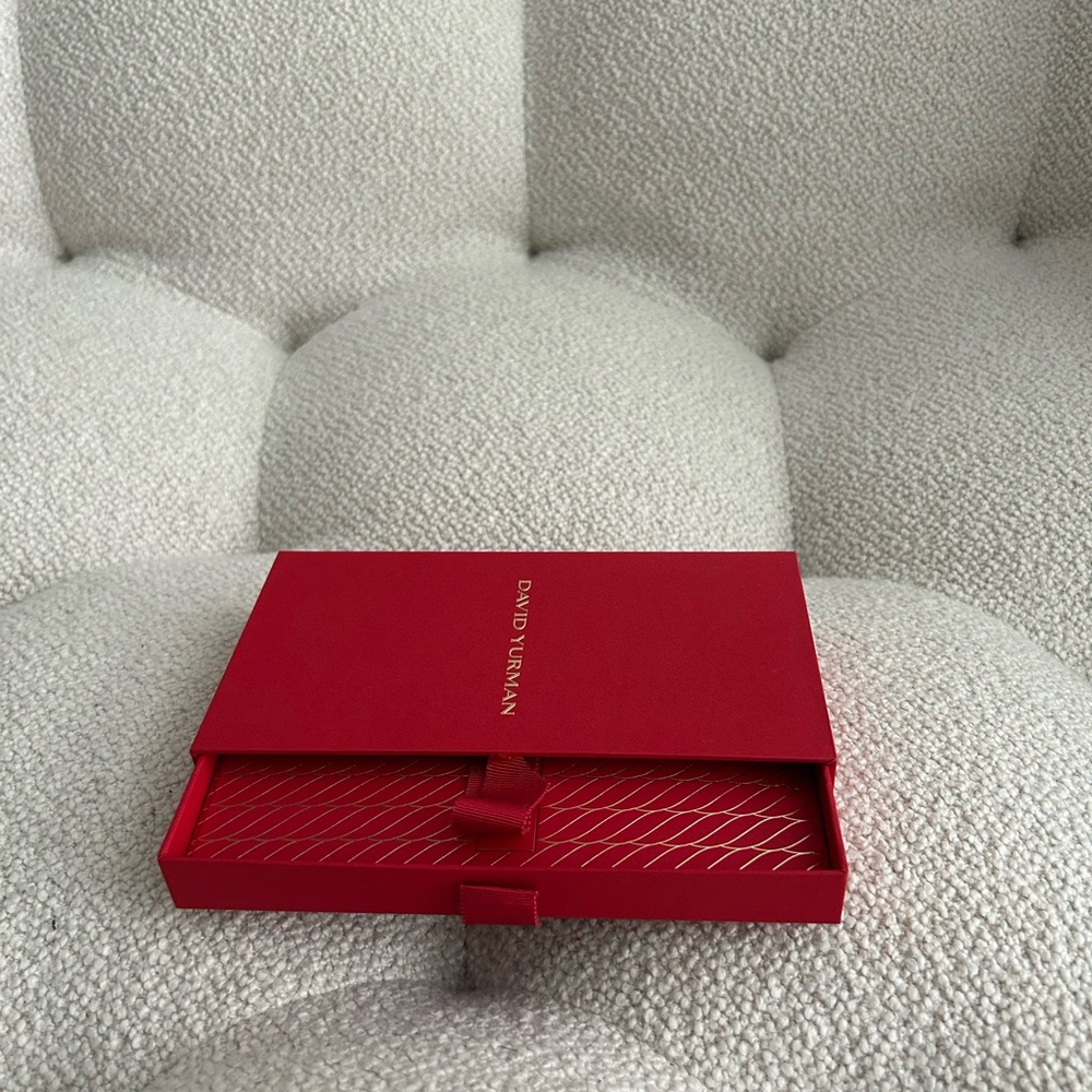 David Yurman Red Envelope Gift Box Set - Picture 7 of 9